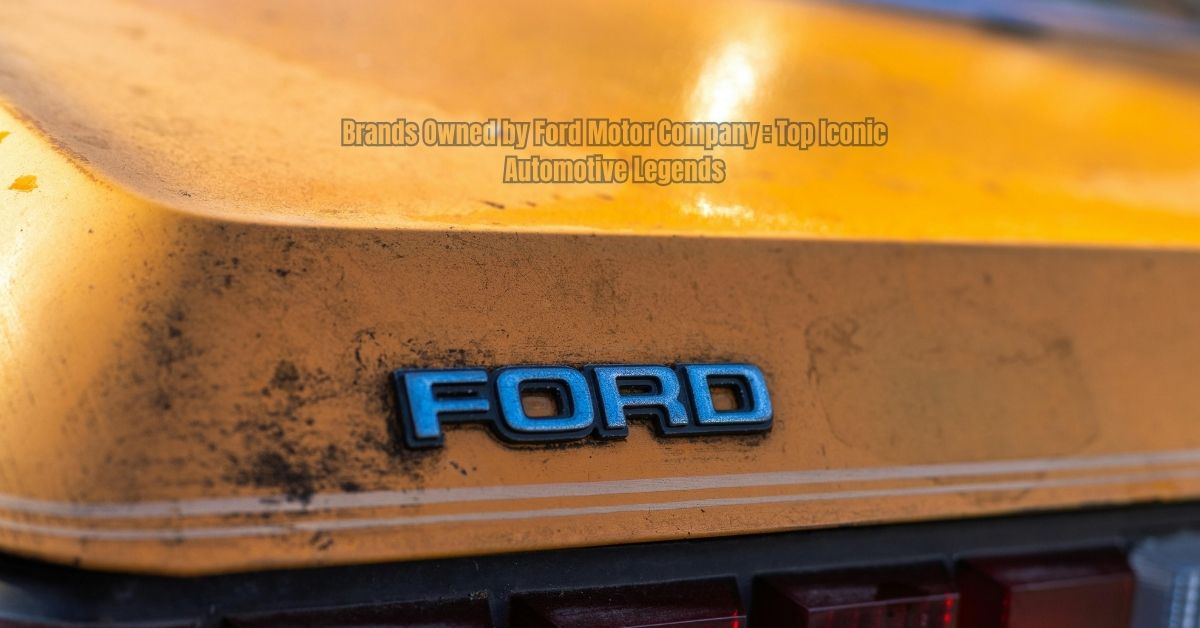 Brands Owned by Ford Motor Company: Top Iconic Automotive Legends