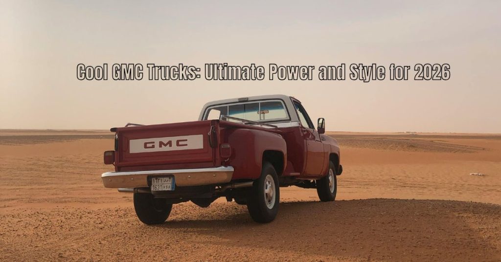 Cool GMC Trucks: Ultimate Power and Style for 2026