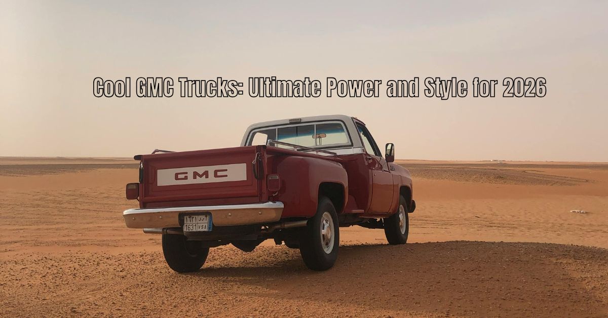 Cool GMC Trucks: Ultimate Power and Style for 2026